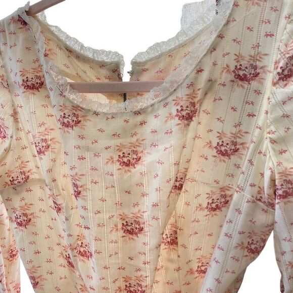 Vintage 60’s-70’s Prairie Style Maxi Dress - Picture 9 of 14